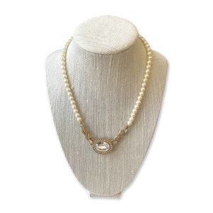 NWT - Vintage 1928 Jewelry Company Faux Pearl Necklace